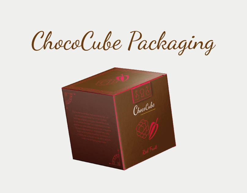 Réalisation Chococube Packaging